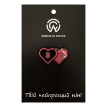 Металевий значок (пін) Blackpink: Hearts, (13953)