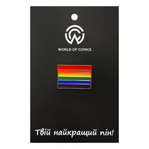 Металлический значок (пин) Raibow Pride Flag, (14009)