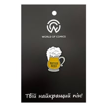 Металлический значок (пин) Wizarding World: Harry Potter: Butter Beer, (14030)