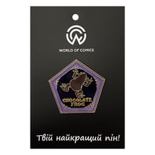 Металлический значок (пин) Wizarding World: Harry Potter: Chocolate Frog, (14031)
