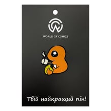 Металлический значок (пин) Pokemon: Charmander w/ Marshmallow, (14036)