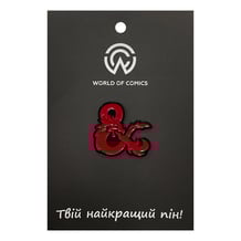 Металлический значок (пин) Dungeons & Dragons: Logo, (14044)