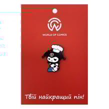 Металевий значок (пін) Sanrio: Onegai My Melody: Cook Kuromi, (14057)