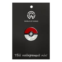 Металевий значок (пін) Pokemon: Pokeball, (14080)