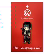 Металевий значок (пін) Naruto: Itachi Uchiha, (14096)