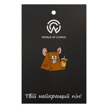 Металлический значок (пин) Tom & Jerry: Jerry Cheese, (14105)