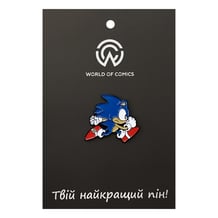 Металлический значок (пин) Sonic: The Hedgehog: Sonic, (14127)