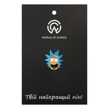 Металевий значок (пін) Rick & Morty: Rick Sanchez, (14141)