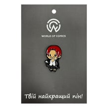 Металевий значок (пін) One Piece: Shanks (Chibi), (14177)