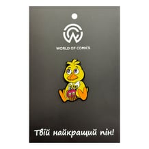 Металевий значок (пін) Nights at Freddy's: Chica w/ Cupcake, (14195)
