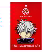 Металевий значок (пін) Jujutsu Kaisen: Satoru Gojo, (14205)