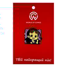 Металевий значок (пін) One Piece: Nico Robin (Chibi), (14243)