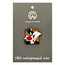 Металевий значок (пін) Looney Tunes: Sylvester, (14267)