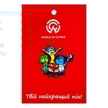 Металевий значок (пін) Disney & Pixar: Inside Out: Emotions, (14269)