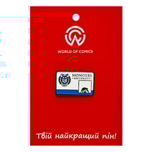 Металлический значок (пин) Disney & Pixar: Monsters University: Mike Wazowski Student ID Card, (14285)