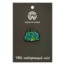 Металевий значок (пін) Wizarding World: Harry Potter: Slytherin Snake, (14290)