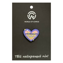 Металевий значок (пін) Heart: «‎Emotionally Exhausted», (14296)
