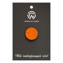 Металлический значок (пин) Basketball: Ball, (14299)