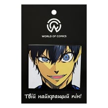 Металлический значок (пин) Blue Lock: Yoichi Isagi, (14311)