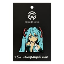 Металевий значок (пін) Vocaloid: Miku Hatsune, (14315)