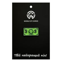 Металлический значок (пин) SpongeBob SquarePants: One Dollar, (14342)