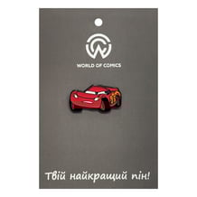 Металевий значок (пін) Disney & Pixar: Cars: Lightning McQueen, (14393)