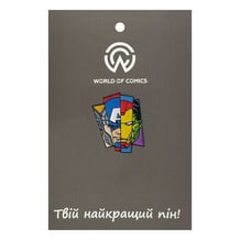 Металлический значок (пин) Marvel: Avengers: Thor, Captain America, Iron Man and Hulk, (14458)