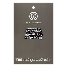 Металевий значок (пін) Stranger Things: Alphabet Lights Wall, (14496)