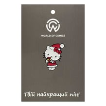 Металевий значок (пін) Sanrio: Hello Kitty: Christmas Kitty White, (14542)