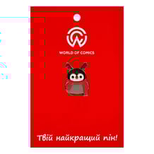 Металлический значок (пин) Christmas Penguin, (14578)