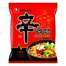 Локшина Nongshim: Shin: Ramyun w/ Mushrooms, (150620)