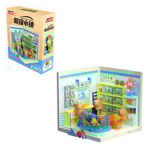 Конструктор Jaki: Mini Super Town: Capybara: Aquarium Shop, (15944)