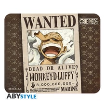 Килимок для миші ABYstyle: One Piece: Monkey D. Luffy: «Wanted», (159490)
