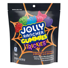 Желейные конфеты Jolly Rancher: Gummies Trickies: Green Apple, Blue Raspberry, Cherry, Grape and Watermelon, (185986)