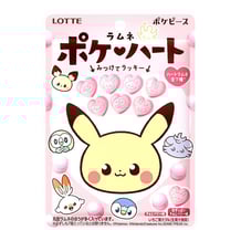 Конфеты Lotte: Pokemon: Heart Shape Ramune: Lemon and Strawberry, (293650)