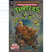 Комикс Teenage Mutant Ninja Turtles. Saturday Morning Adventures. The Turtle King. Part 1. Volume 2. #1 (Myer's Cover), (303131)