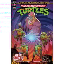 Комикс Teenage Mutant Ninja Turtles. Saturday Morning Adventures. The Turtle King. Part 1. Volume 2. #1 (Schoening's Cover), (303155)