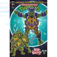 Комикс Teenage Mutant Ninja Turtles. Saturday Morning Adventures. The Turtle King. Part 2. Volume 2. #2, (315080)