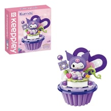 Конструктор Qman: Keeppley: Sanrio: Cupcake: Kuromi, (333332)