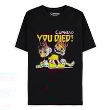 Футболка Difuzed: Cuphead: Cuphead and Mugman: «You Died!» (L), (390230)