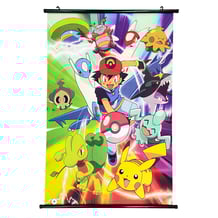 Постер Pokemon: Ash and Pokemons, (400085)