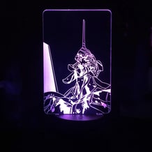 Акриловый светильник Evangelion: Eva Unit-01, (40840)