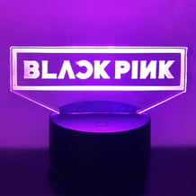 Акриловий світильник Blackpink: Logo, (40920)