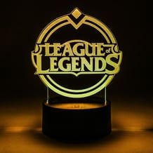 Акриловий світильник League of Legends: Logo, (41900)