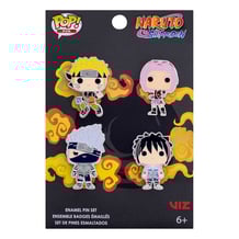 Металевий значок (пін) Funko POP!: Pin: Naruto: Team 7 (4-Pack), (442405)