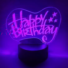 Акриловий світильник «Happy Birthday», (44564)
