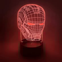 Акриловый светильник Marvel: Iron Man: Helmet, (44577)