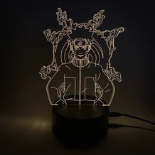 Акриловый светильник Naruto: Naruto w/ Eight Trigrams Seal, (44613)