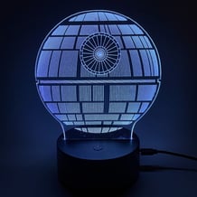Акриловий світильник Star Wars: Death Star, (44643)