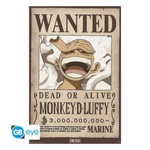 Постер GB Eye: Maxi: One Piece: Monkey D. Luffy: «Wanted», (45332)